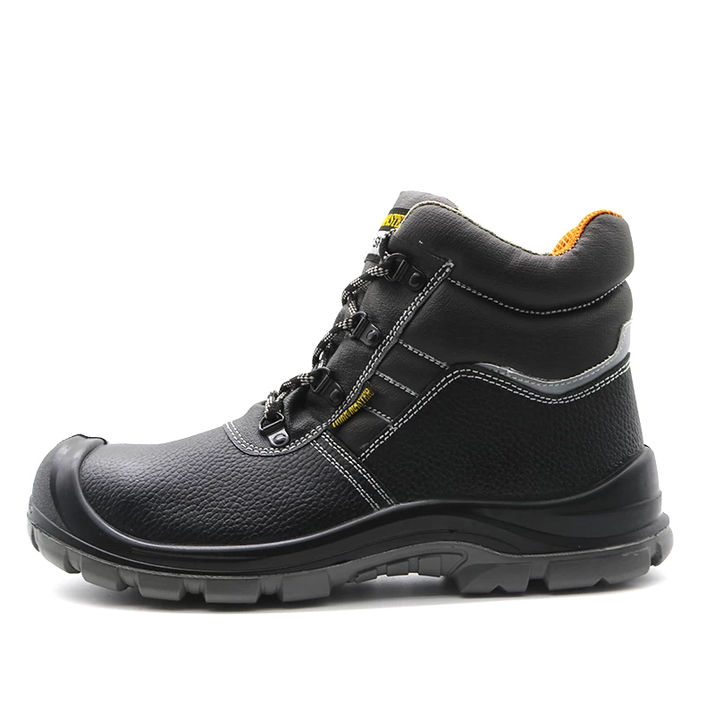China TM061 Oil slip resistant pu sole prevent puncture industrial safety shoes for men steel toe manufacturer