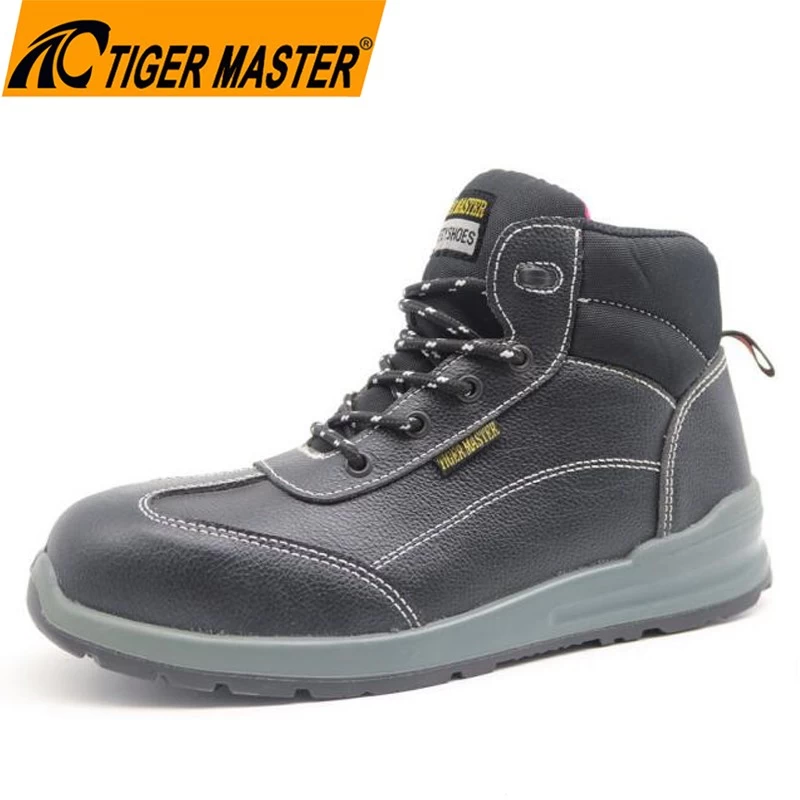 China TM060 Anti slip oil resistant PU sole composite toe jogger safety shoes for women manufacturer