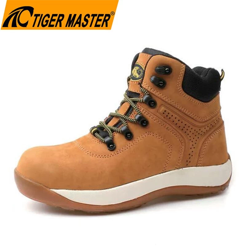 China TM149 Anti slip eva rubber sole puncture proof steel toe outdoor hiking safety shoes manufacturer