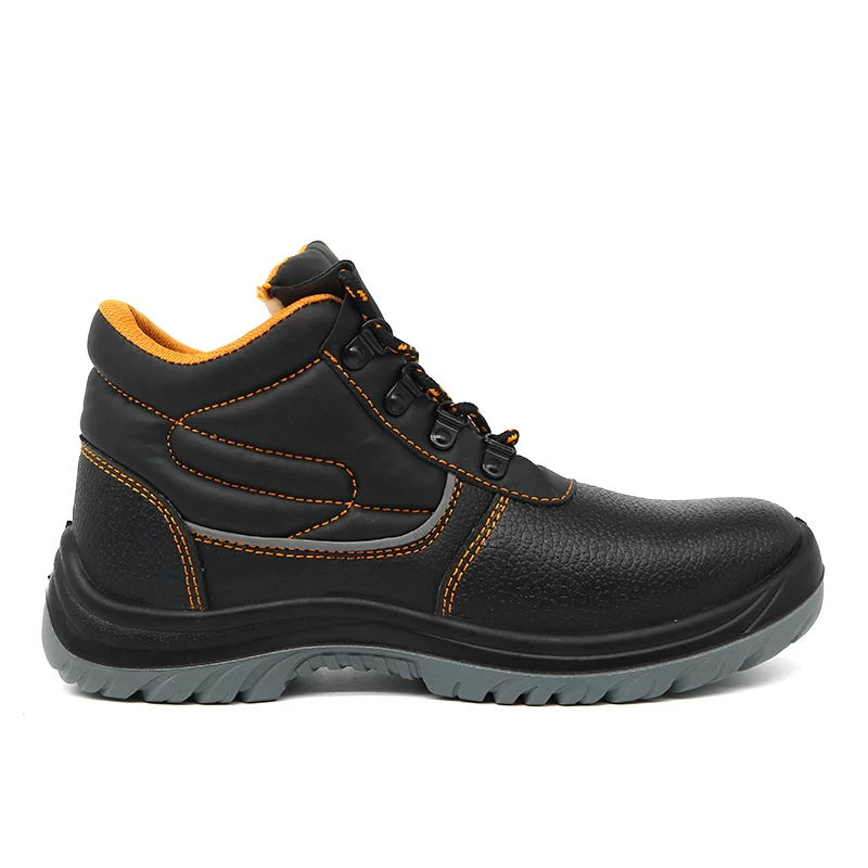 China TM036 Anti slip PU sole puncture proof steel toe men safety shoes industrial manufacturer