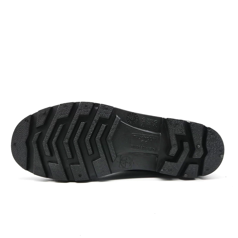 中国 GB02 防水油耐酸廉价黑色非安全 pvc 男士雨鞋 制造商