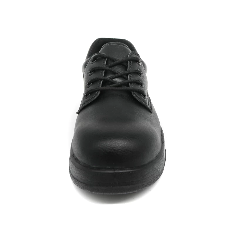 China TM070 Black non slip steel toe manager executive safety shoes for men manufacturer