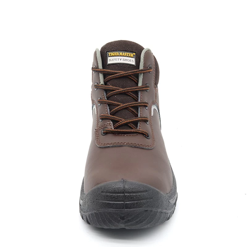 China TM072 Non slip PU sole industrial safety shoes for men steel toe manufacturer