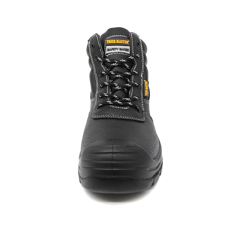 China TM133 Heat resistant rubber sole oil gas industry safety shoes with steel toe manufacturer