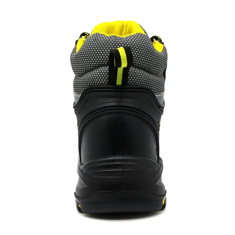 China TM158 HRO rubber sole anti puncture heat resistant safety shoes composite toes manufacturer