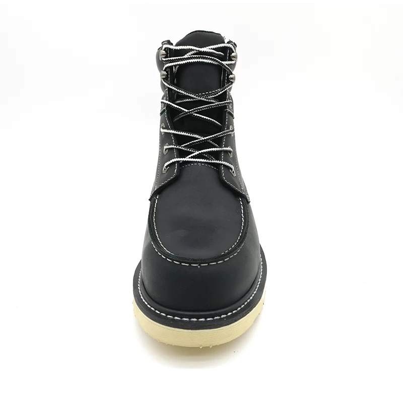 Chine TM162 semelle en caoutchouc antidérapante bout en acier cousu goodyear chaussures de sécurité pour hommes fabricant