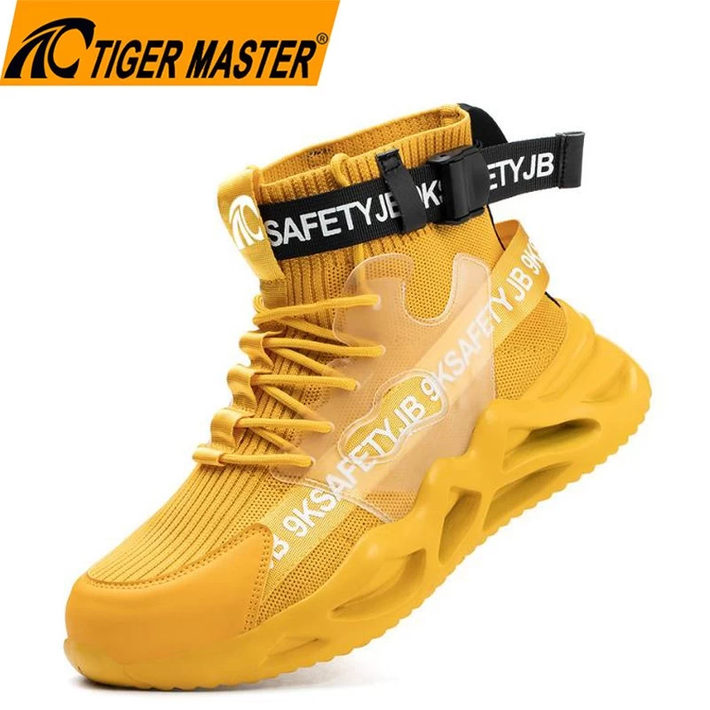 China TM271 Non slip EVA sole anti puncture steel toe casual safety shoes sneakers manufacturer