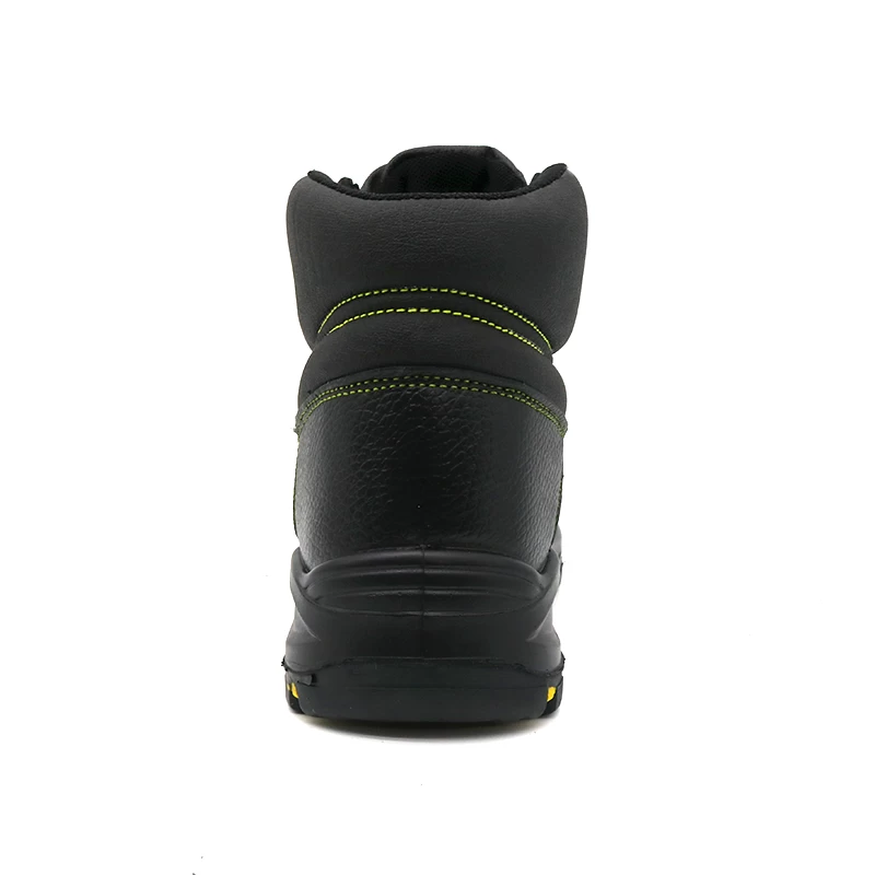 Chine TM167 cuir noir empêcher les chaussures de sécurité minière anti-crevaison avec embout en acier fabricant