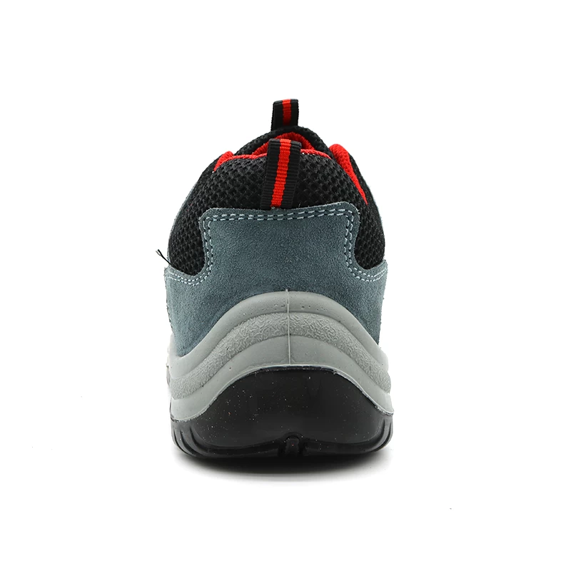 China TM266 Antislip pu-zool lekvrije sportschoenen met stalen neus voor heren fabrikant