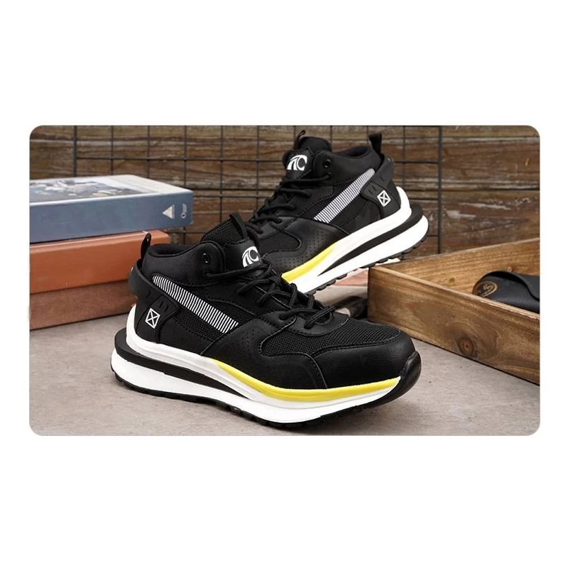 Китай TM267B Нескользящие мужские кроссовки с защитой от проколов, защитная обувь, легкий вес, стальной носок производителя