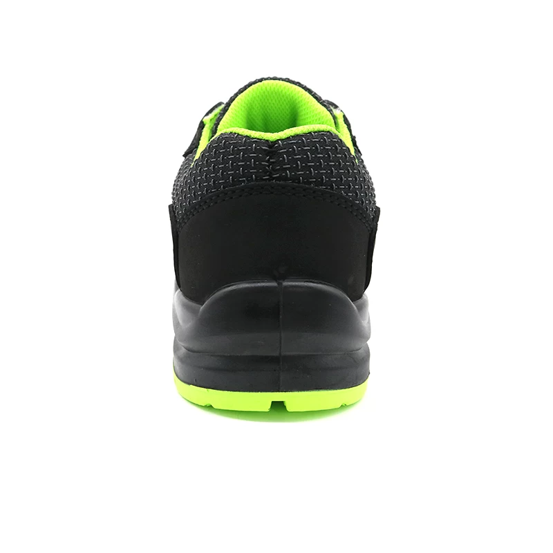 China Tm269 Sapatos de segurança de aeroporto antiderrapantes pretos antiderrapantes para homens fabricante