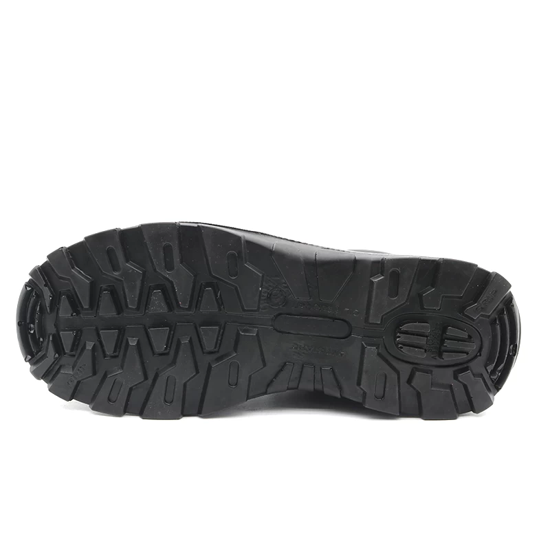 China Sapatos de segurança baratos TM077L preto à prova de perfuração de aço para mulheres fabricante