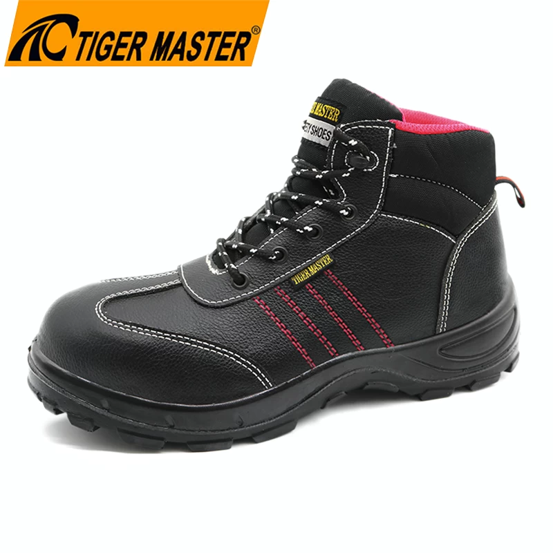 China TM077 Non slip PU sole women safety waterproof shoes with steel toe manufacturer