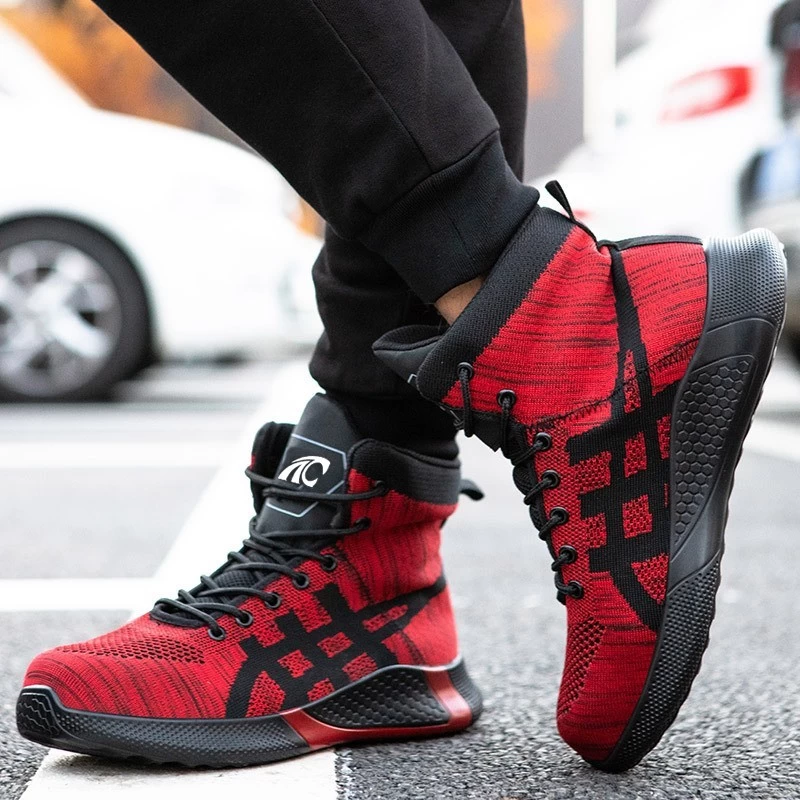 Cina TM3067 Scarpe antinfortunistiche sneaker da donna con punta in acciaio antiperforazione, leggere e antiscivolo produttore