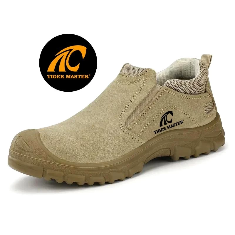 China TM3068 Non slip anti puncture steel toe fashion safety welding shoes without laces manufacturer