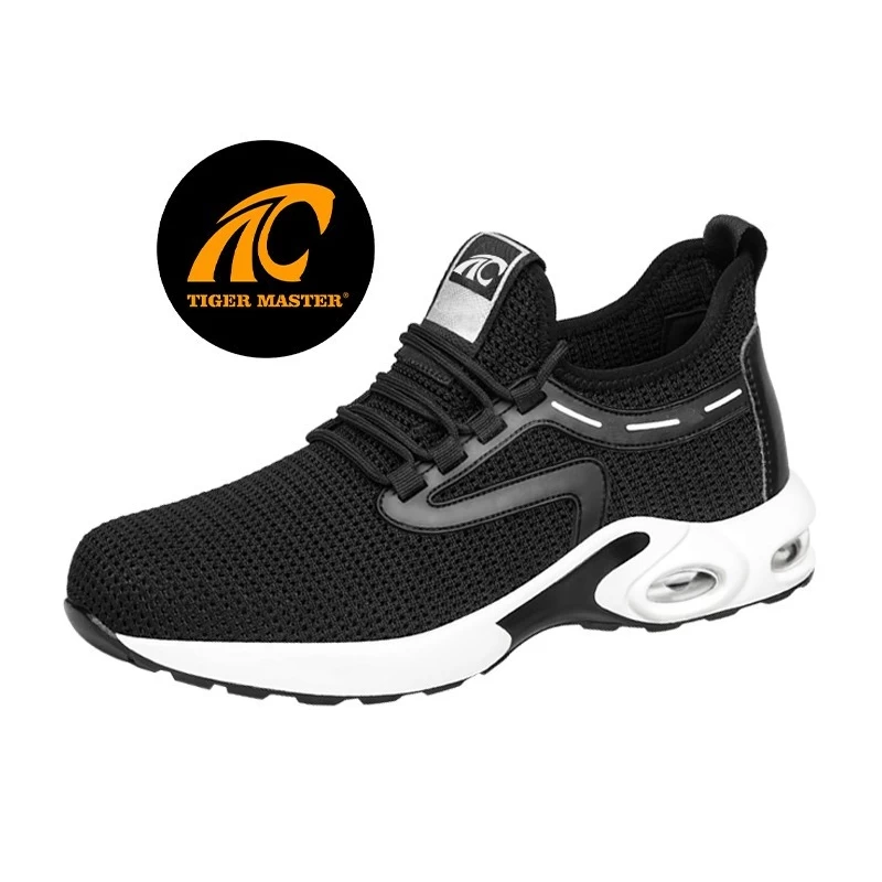 porcelana TM3076 Zapatos de seguridad deportivos ligeros y transpirables con punta de acero resistente al aceite y al deslizamiento para hombres fabricante