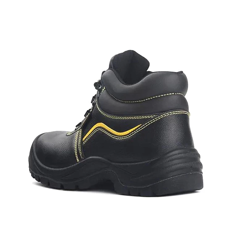 China TM3085 Black anti slip cheap puncture proof steel toe industrial safety shoes for men manufacturer