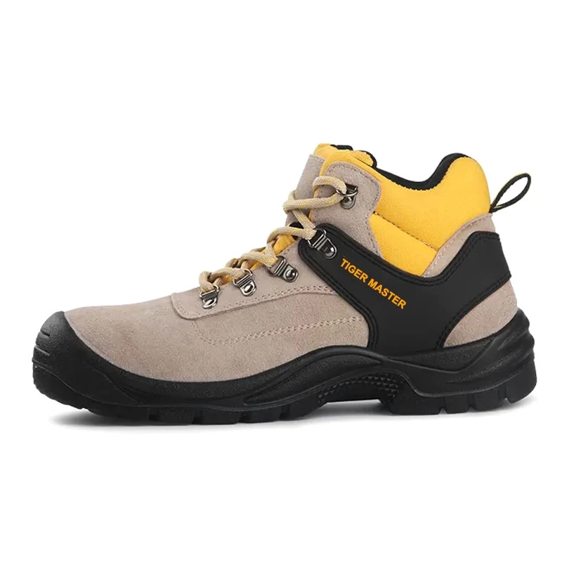 China TM3086 Suede leather steel toe puncutre proof vaultex brand safety shoes for men manufacturer