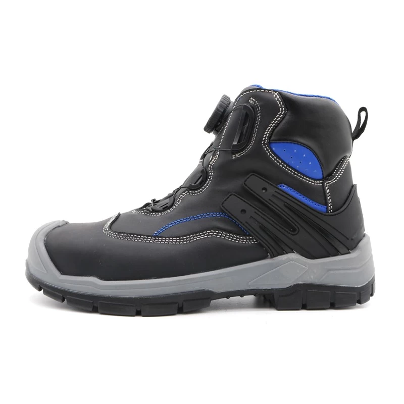 الصين TM174 New anti-slip PU sole nubuck leather puncture proof steel toe safety boots shoes for men - COPY - arei99 الصانع