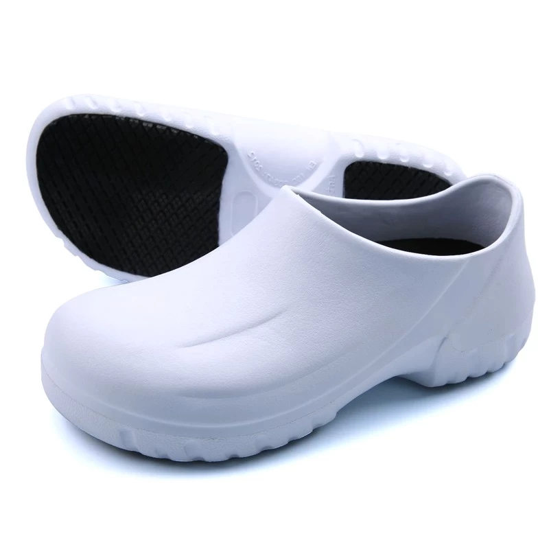 China TM3109 White EVA waterproof non-slip kitchen chef shoes for men unisex manufacturer