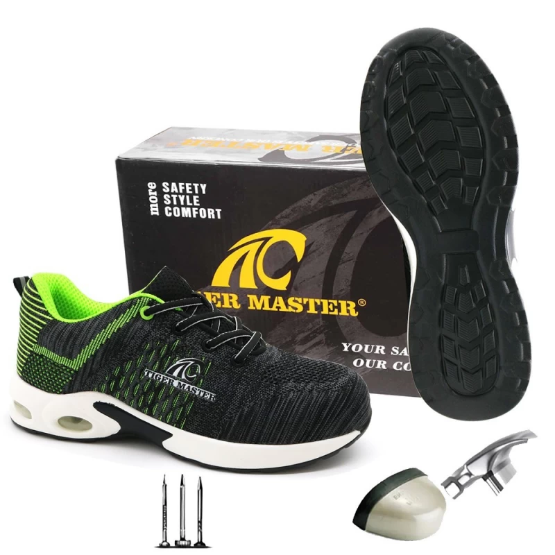 porcelana TM3117 Amortiguador ligero a prueba de pinchazos zapatos con punta de acero deporte de seguridad fabricante