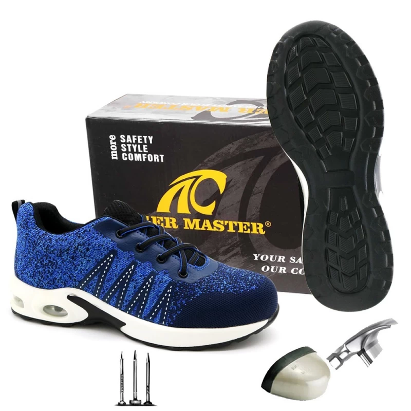 الصين TM3117 Shock absorber light weight puncture-proof steel toe shoes safety sport - COPY - m9f6qw الصانع
