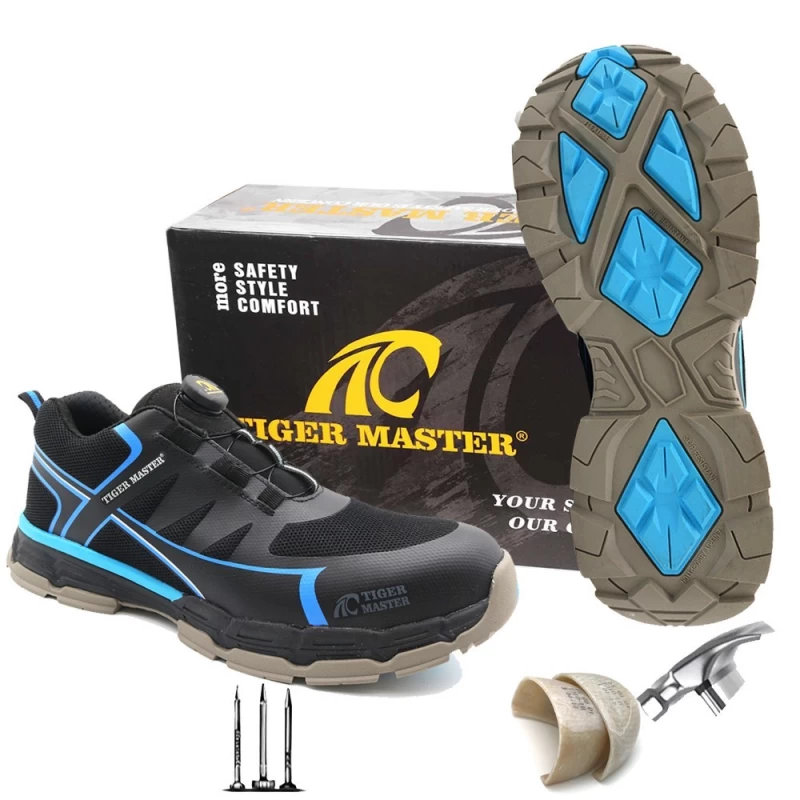 China TM285 Fast lacing system fashionable safety shoes with composite toe manufacturer