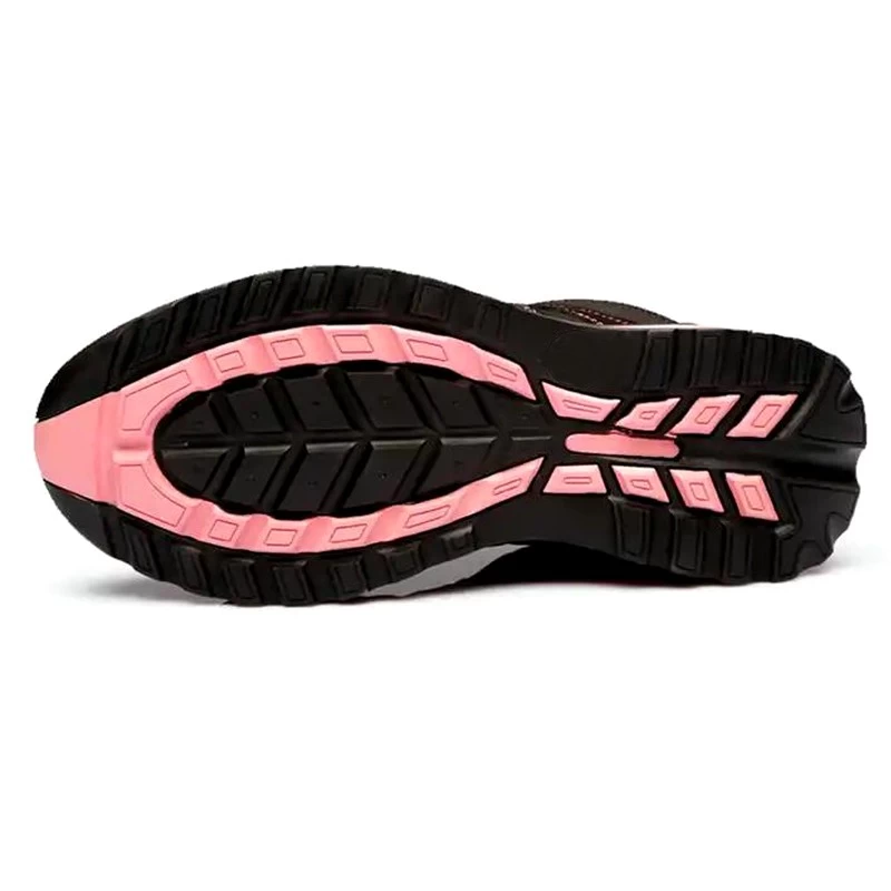porcelana TM3131 Zapatos de seguridad con punta de acero de cuero genuino con suela de goma resistente al desgaste para mujer fabricante