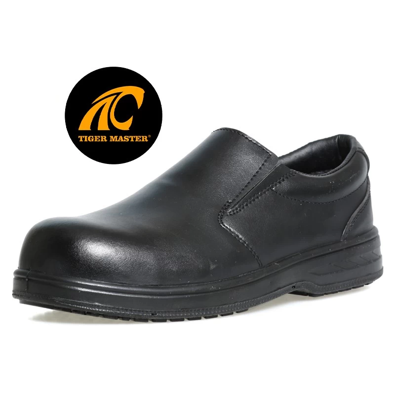 China TM043 Sapatos de segurança executivos antifuros com biqueira composta não metálica para homens fabricante