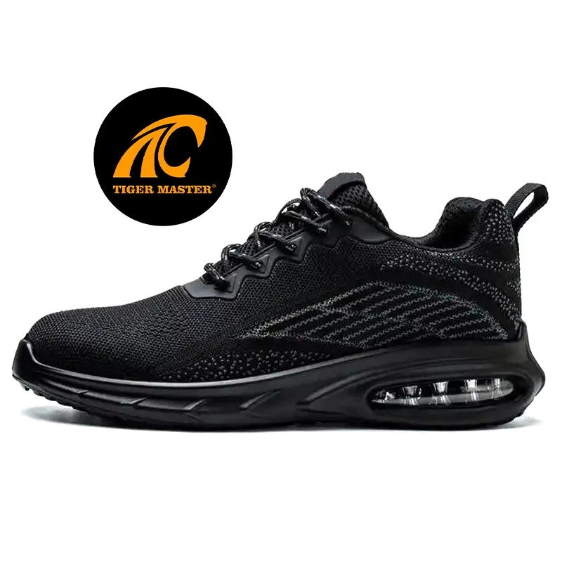 porcelana TM3154 Zapatos de seguridad deportivos con punta de acero y amortiguación de aire para hombres livianos fabricante