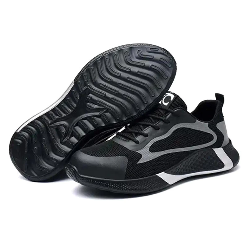 porcelana TM3161 Zapatos de seguridad de zapatillas de deporte con punta de acero antipinchazos y suela de EVA suave para hombres fabricante