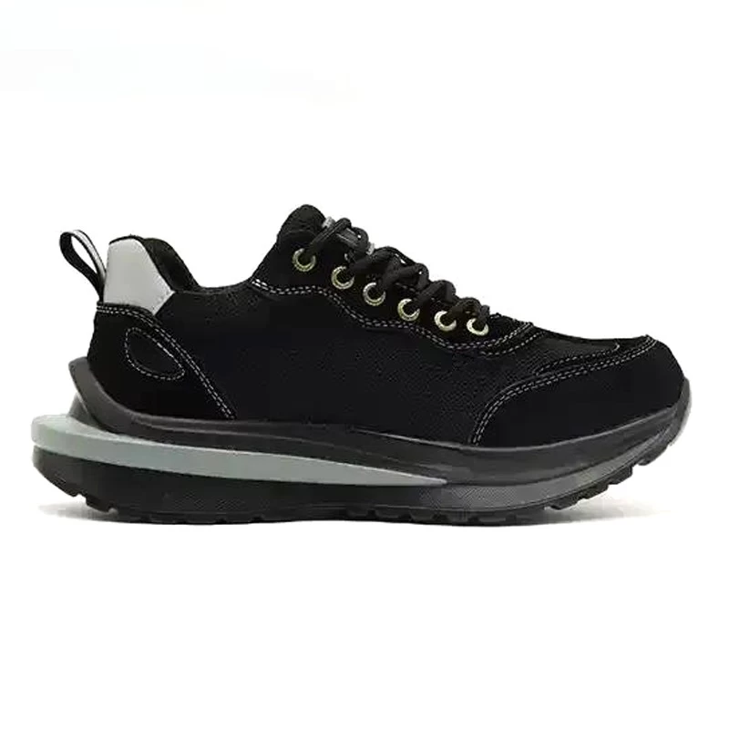 China TM3164 Sapatos de segurança de trabalho com sola PU antiderrapante e biqueira de aço para homens fabricante