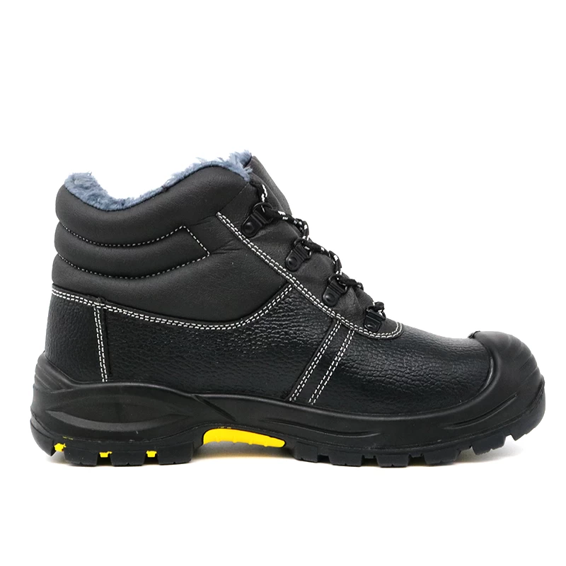 China TM148 cold resistance rubber outsole composite toe winter safety shoes for men manufacturer