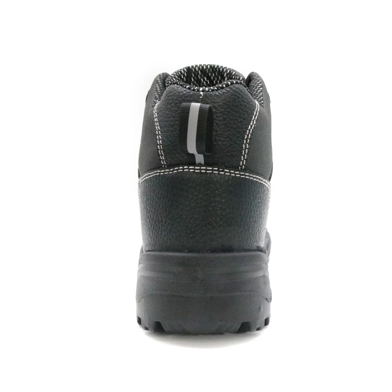 Китай TM039 Мужская промышленная защитная кожаная обувь с защитой от проколов и стекловолоконным носком производителя