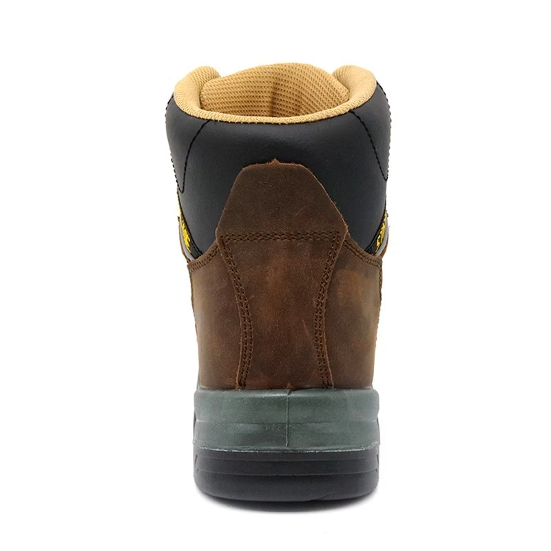Китай TM118 Crazy Horse кожаные защитные ботинки со стальным носком и защитой от проколов для мужчин производителя