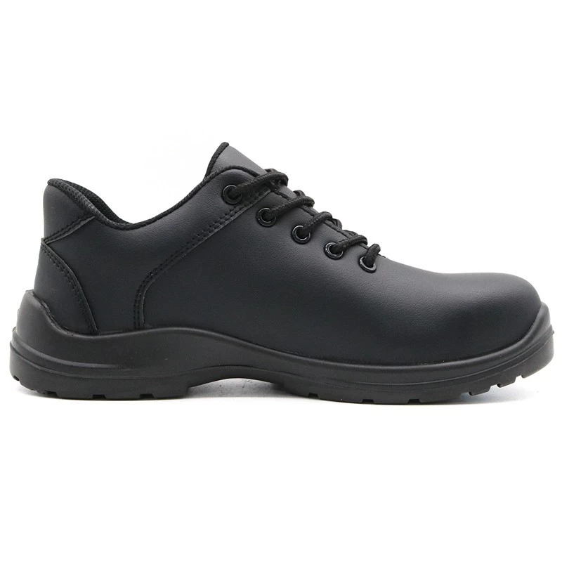 porcelana TM084-1 Nuevos zapatos de seguridad de cocina negros antideslizantes con punta de fibra de vidrio a prueba de pinchazos fabricante