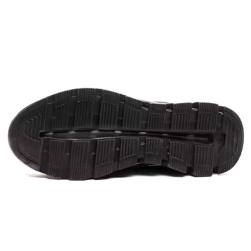 Китай TM3216 Черные дышащие спортивные туфли с защитой от проколов и стальным носком. производителя
