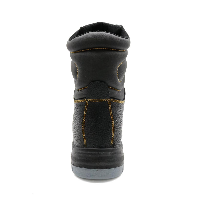 China TM3220 High-cut steel toe and steel mid plate industrial safety boots for men manufacturer