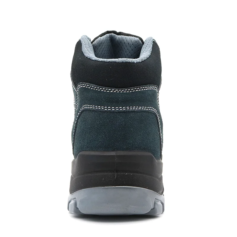 중국 TM255 안티 슬립 스틸 발가락 안티 펑크 스웨이드 가죽 안전화 남자 제조업체