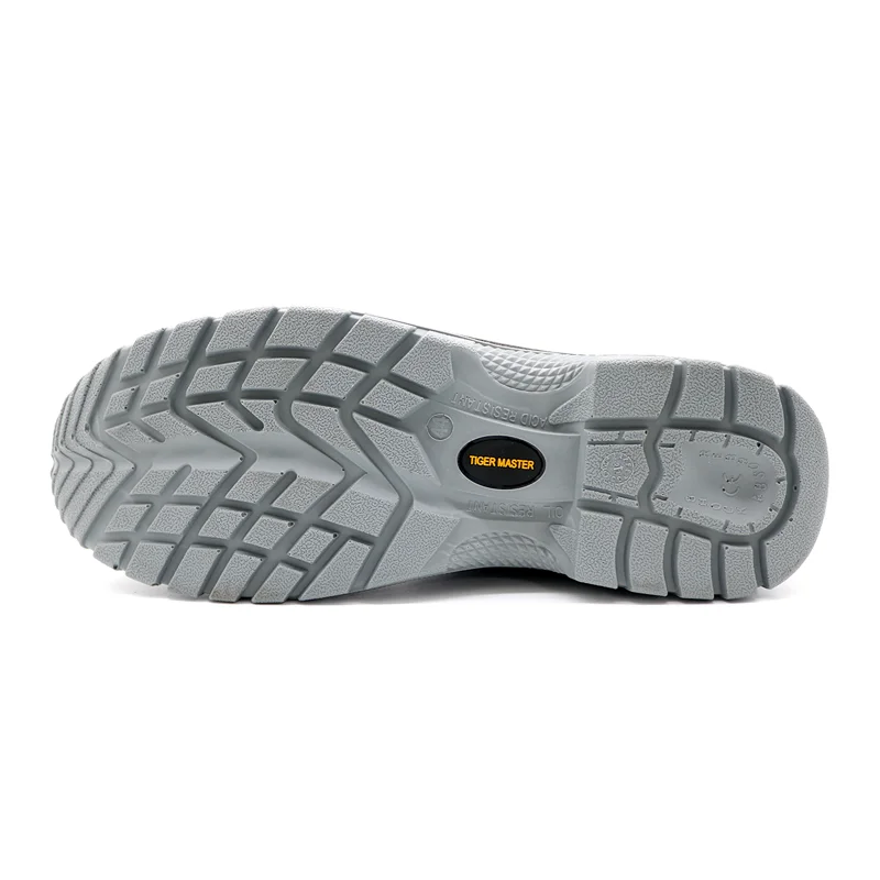 中国 TM005L 钢头防刺穿皮革建筑安全鞋 制造商