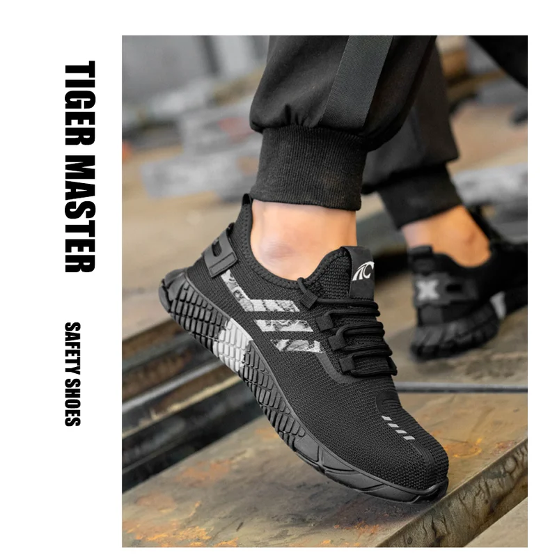 China TM2012 steel toe anti puncture stylish safety shoes sport manufacturer