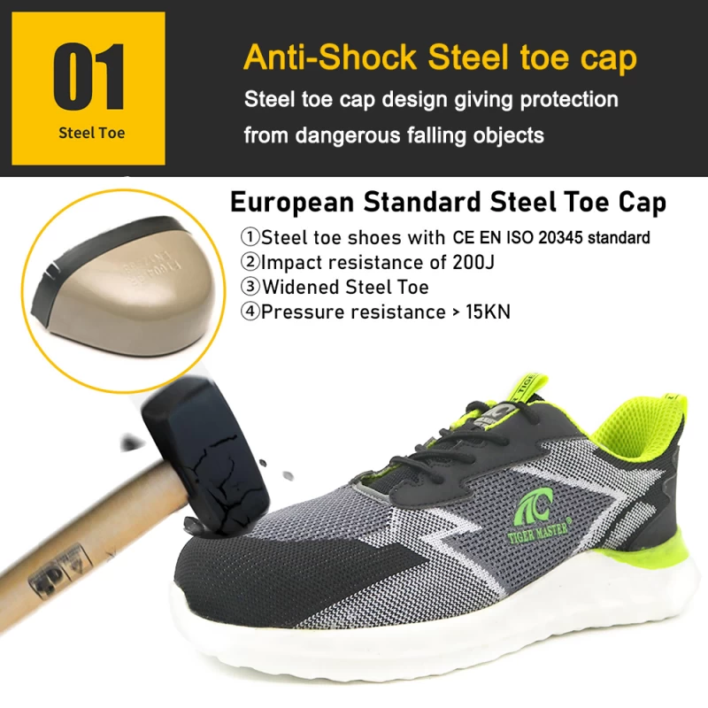 Cina TM2014 Nuove scarpe antinfortunistiche da lavoro sportive con punta in acciaio produttore