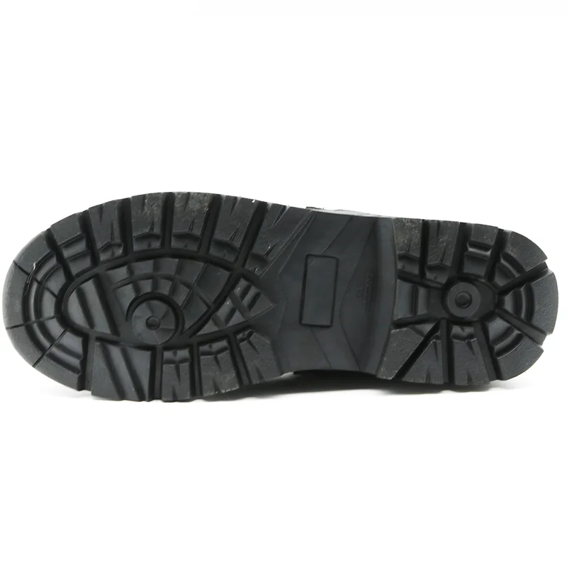 China TM3297 Zwarte antislip rubberen zool, niet-veiligheidslegerlaarzen fabrikant