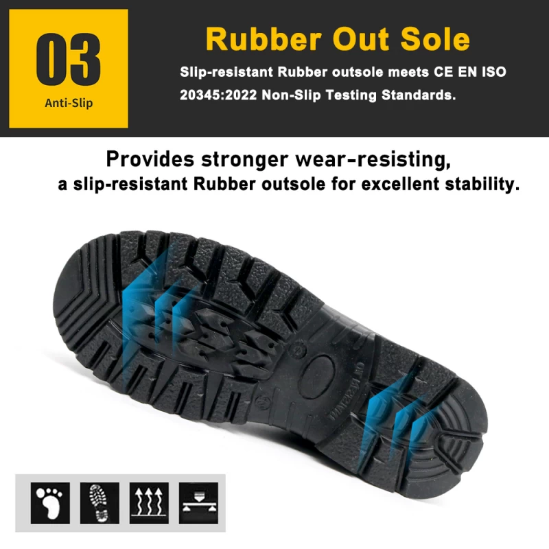 Китай TM3340 Nubuck Кожаный стальной стальной носок в стиле кота. производителя