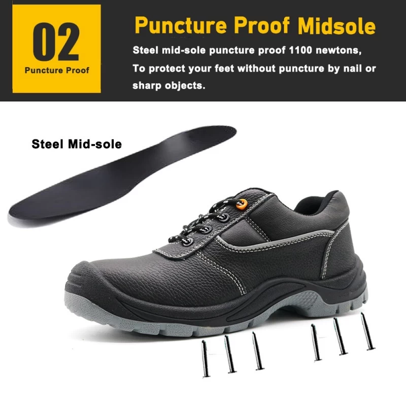 China TM088L CE Geverifieerde stalen teen Anti punctie Werkveiligheidsschoenen fabrikant