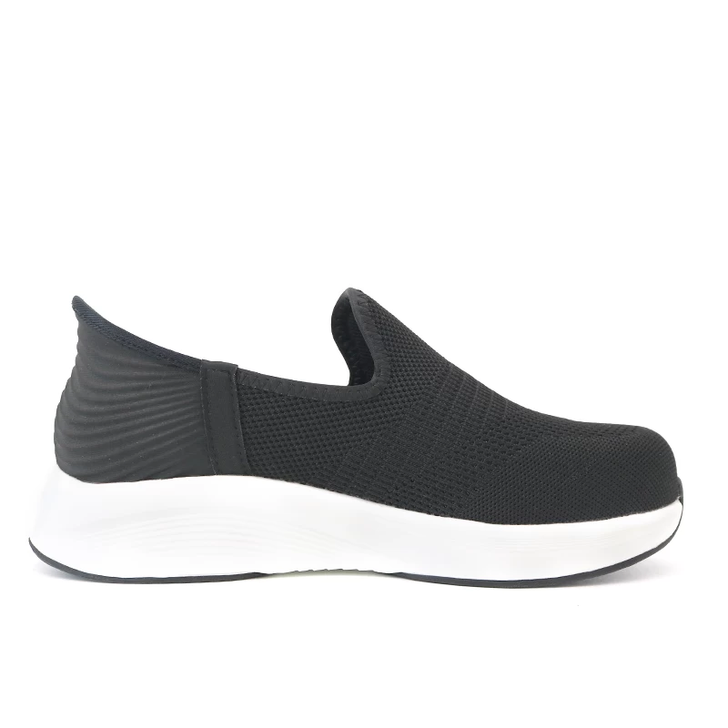 China TM2025 Slip-ins Hand Free Fiberglass Toe Anti Puncture No laces Safety Shoes for Men manufacturer