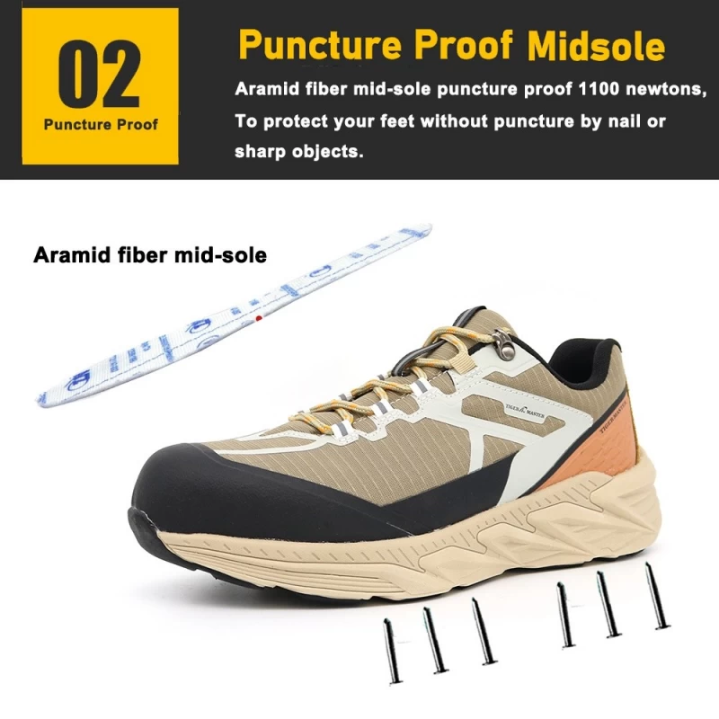 الصين TM2030 Tiger Master New Light Weight Fashion Sport Safety Shoes الصانع