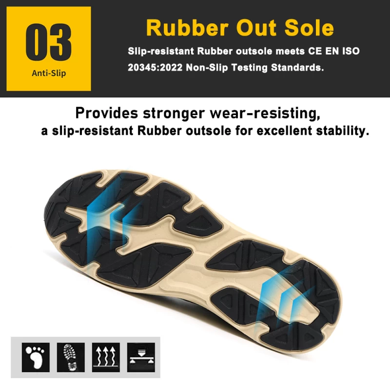 الصين TM2030 Tiger Master New Light Weight Fashion Sport Safety Shoes الصانع