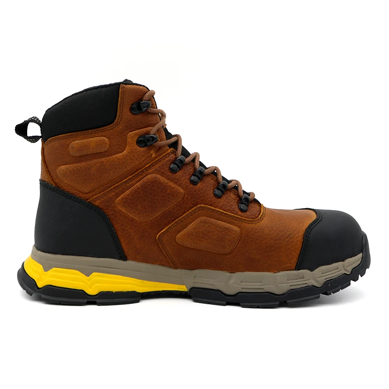 China TM198 High Quality Fiberglass Toe Waterproof Safety Boots for Oil Gas Industry manufacturer