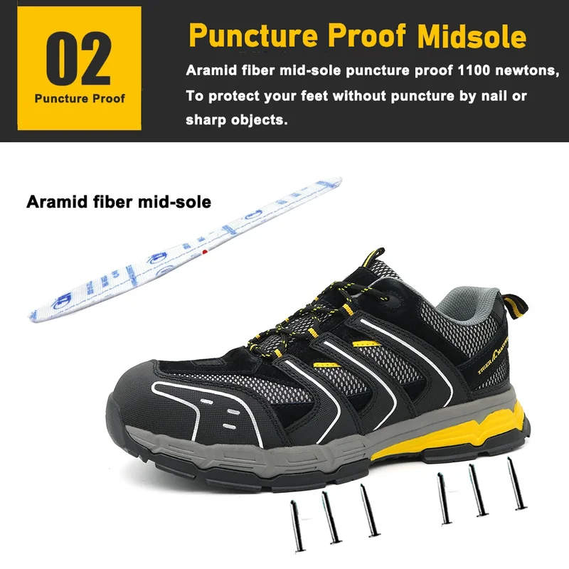 الصين أحذية سلامة العمل الرياضية TM2034 الصانع